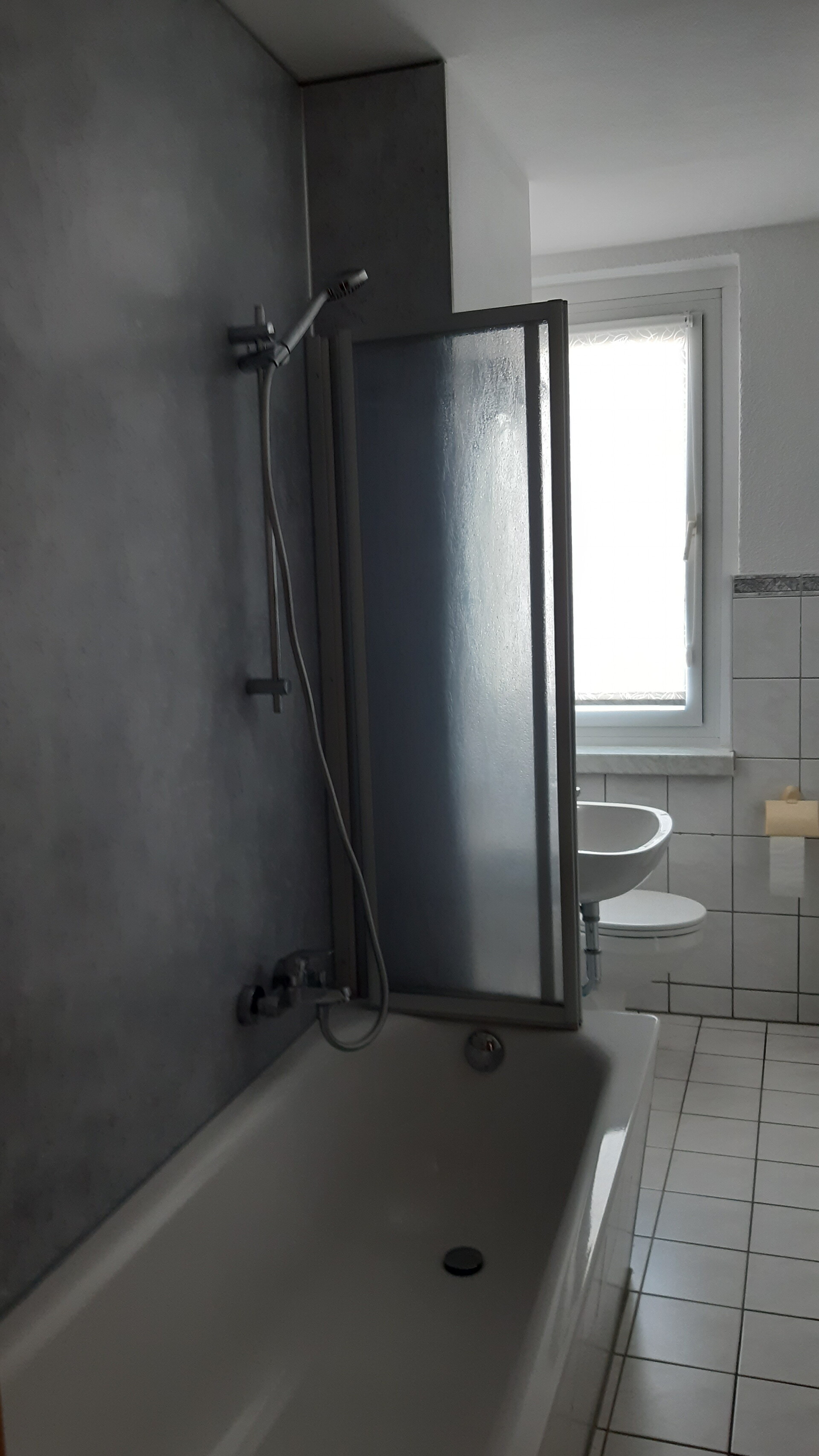 Badezimmer der Gästewohnung Am Kanal 23