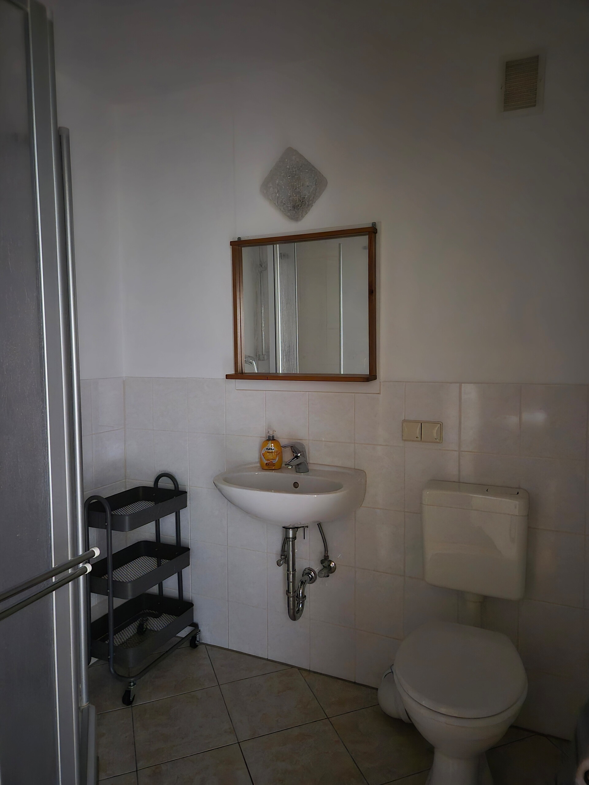 Badezimmer der Gästewohnung Mozartallee 11