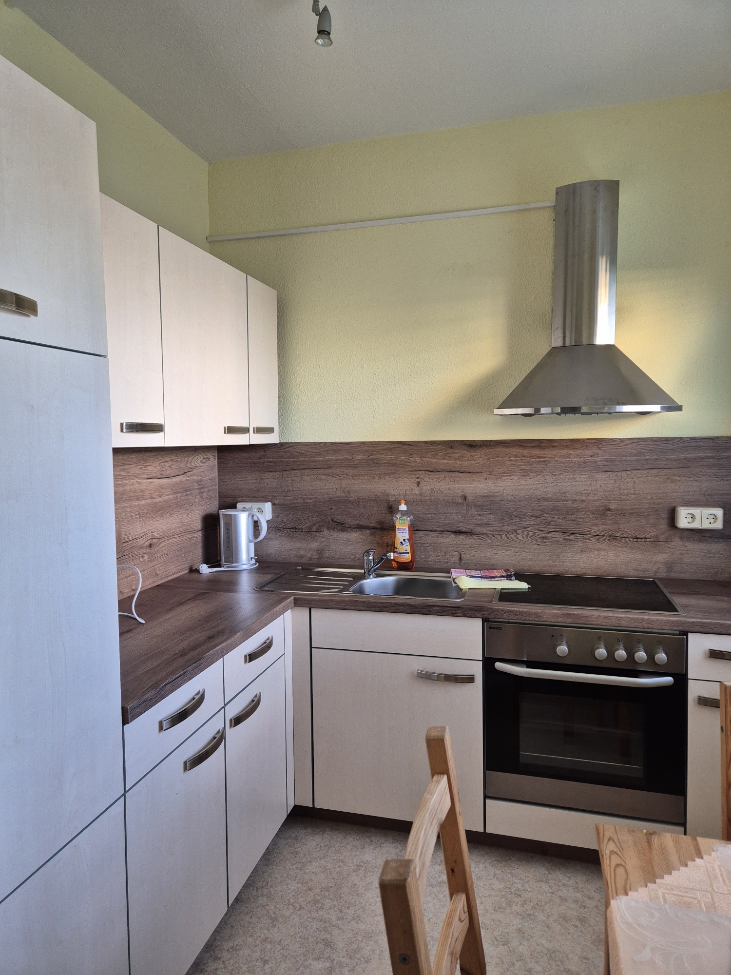 Küche der Gästewohnung Mozartallee 11